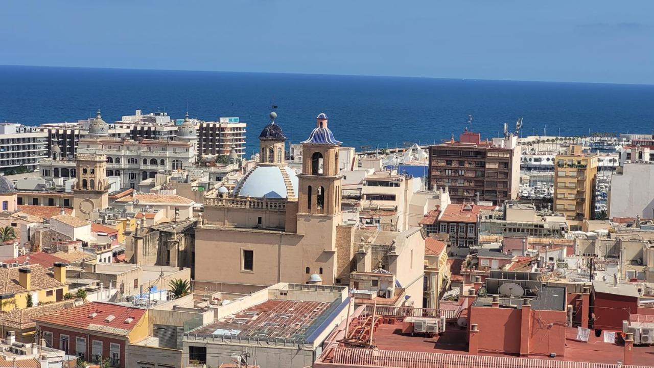 Corazon De Alicante Con Vistas Al Mar Y Al Castillo 외부 사진